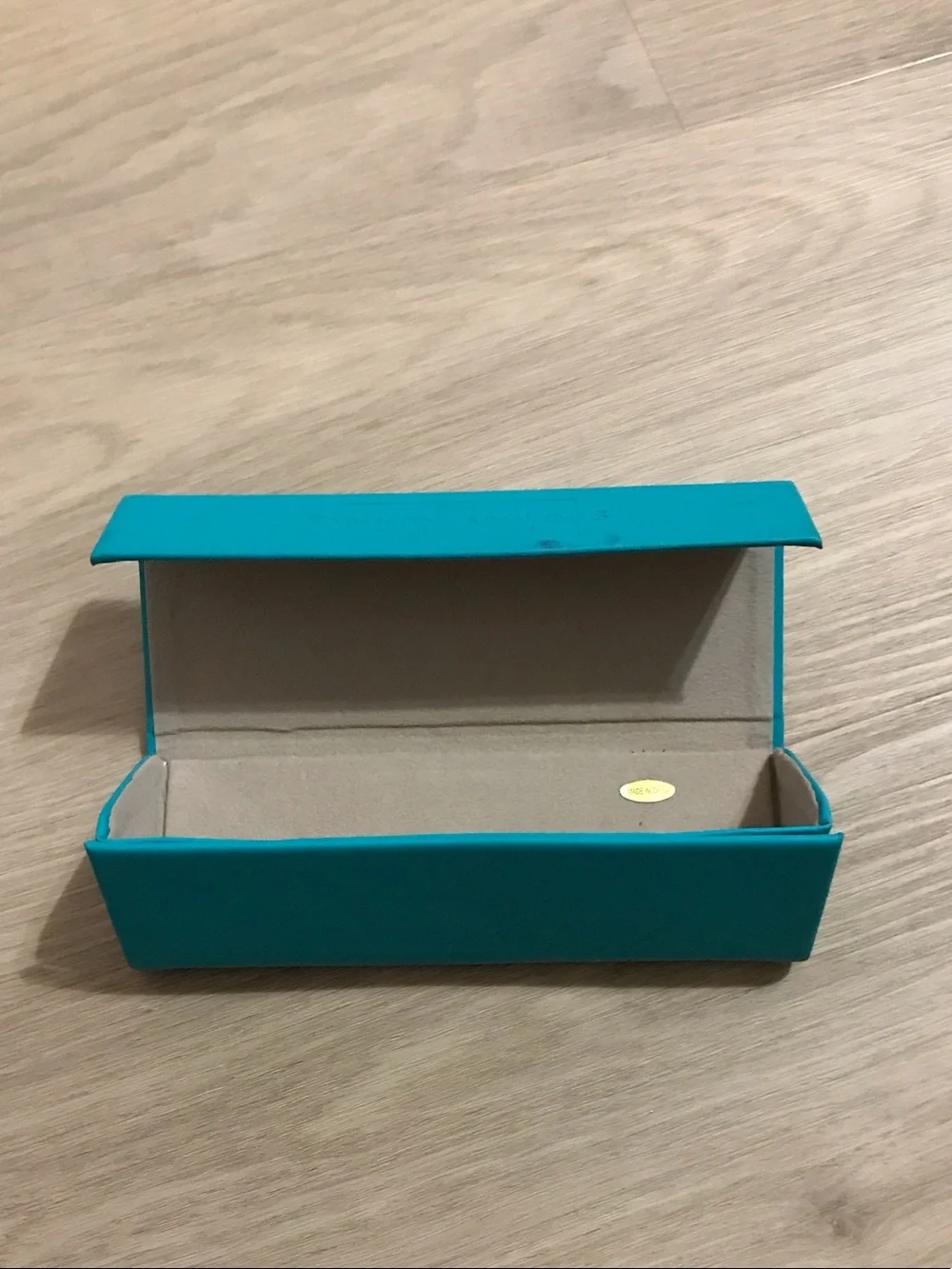 2 Glass Case Set - Teal and Dark Green